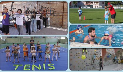 Nevşehir Belediyesi yaz spor okullarına yoğun ilgi