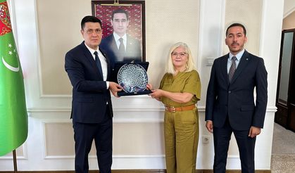 KÜN’den Türkmenistan ve Özbekistan Büyükelçiliklerine ziyaret