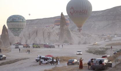 Kapadokya'da rekora yürüyen turizm sektörü Çinlileri bekliyor