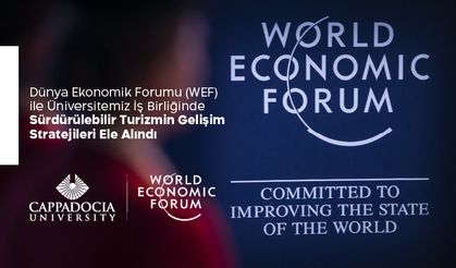 Dünya Ekonomik Forumu ile KÜN iş birliğinde sürdürülebilir turizmin gelişim stratejileri ele alındı