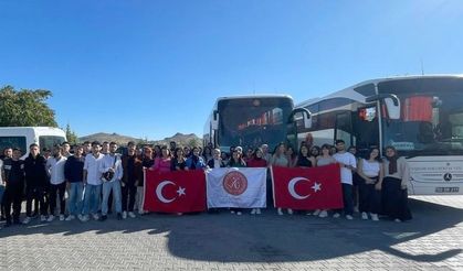 Kozaklı MYO öğrencileri ‘Uyum Programı’ kapsamında Kapadokya’yı gezdi