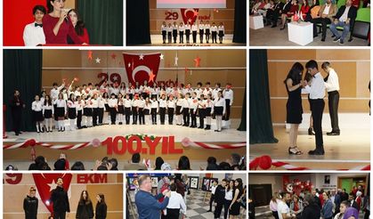 Bahçeşehir Koleji Ortaokulu 29 Ekim Cumhuriyet Bayramı’nı coşku ile kutladı