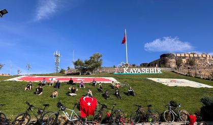 29 Ekim Cumhuriyet Bayramı dolayısıyla bisiklet turu düzenlendi