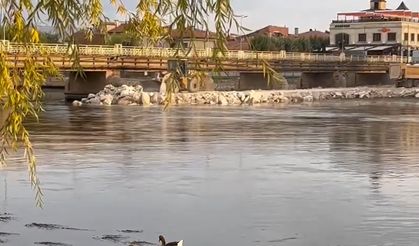 Avanos Taş Köprü'de  çalışmalar başladı (video)