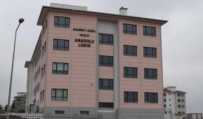 Mahmut-Dudu Yazıcı Anadolu Lisesi’nin resmi açılışı 7 Kasım’da