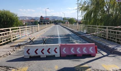 Avanos Taş Köprü sökülüyor (video)