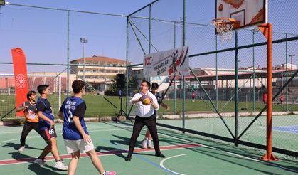 Cumhuriyet Kupası Sokak Basketbol Turnuvası başladı