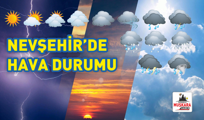 Nevşehir'de hava durumu (26 Eylül 2024)