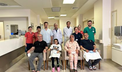 Nevşehirli küçük Ayşe çifte bayram yaşadı