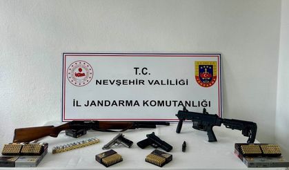 Acıgöl’de yasadışı silah operasyonu: 2 gözaltı