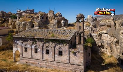Tarihi kilise asırlık freskleriyle Kapadokya tarihine ışık tutuyor