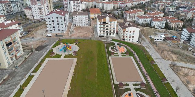 Cevher Dudayev Mahallesi’ne yeni park