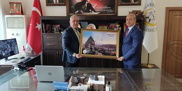 Loğoğlu, Başkan Eren'i ziyaret etti
