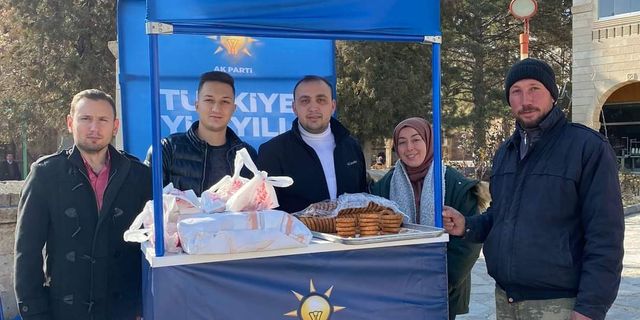 Gülşehir AK Gençlik kandil gecesi boş durmadı