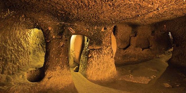 Kapadokya'nın yeraltı zenginliği