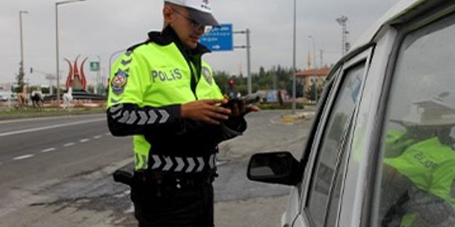 122 araç sürücüsüne ceza yazıldı