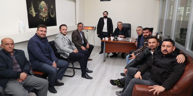 Başkan Savran terminal esnafını ziyaret etti