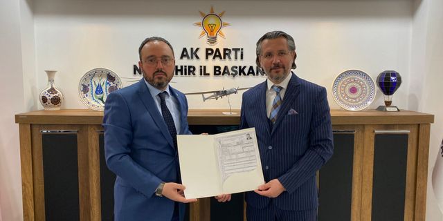 Zafer Salgın aday adaylığı başvurusu yaptı