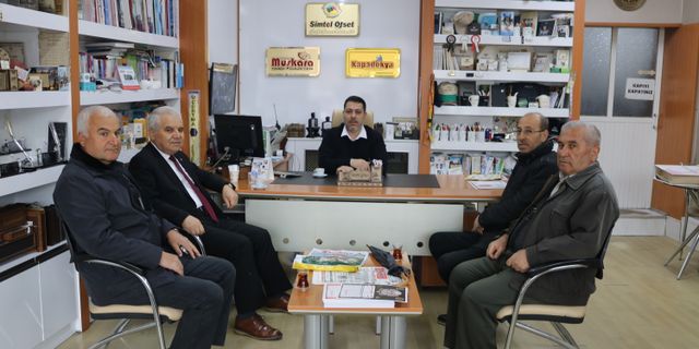 CHP eski il başkanı Gülmez’den Muşkara Haber’e ziyaret