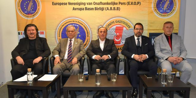 Türkiye Gazeteciler Federasyonu Belçika Temsilciliği açıldı