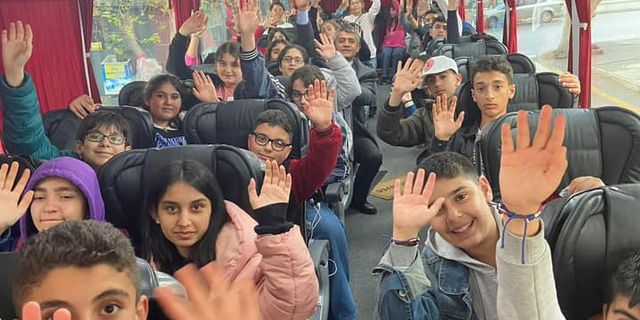 Hacıbektaş Belediyesinden depremzede çocuklara moral gezisi