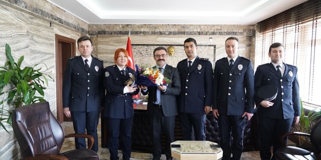 Ürgüp emniyetinden Kaymakam Caner'e ziyaret