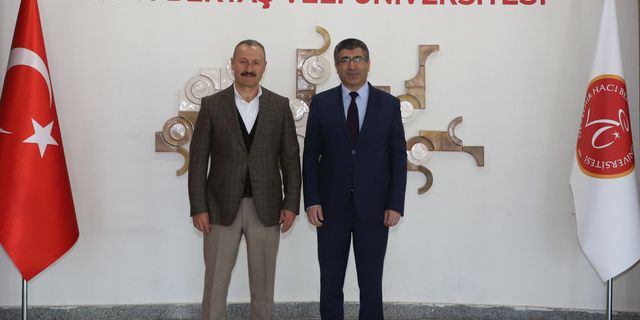 Kırıkkale Üniversitesi Rektörü Aslan’dan NEVÜ Rektörü Aktekin’e ziyaret