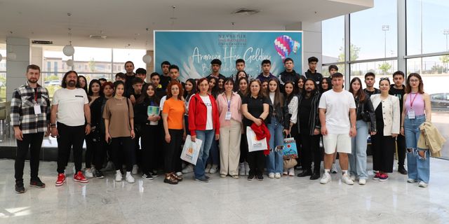 Çankaya Ali Hasan Coşkun Lisesi öğrencileri NEVÜ'de
