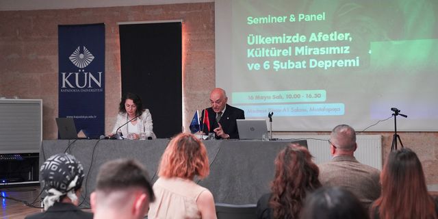 “Afetler, Kültürel Mirasımız” ve 6 Şubat depremi paneli yapıldı