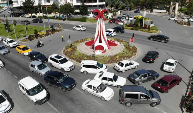 Nevşehir trafiğindeki araç sayısı 149 bini buldu