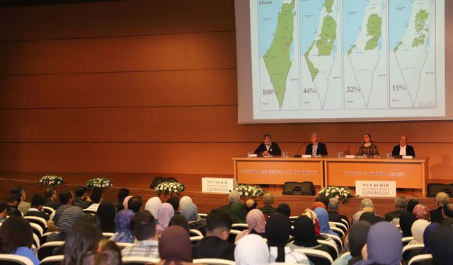 NEVÜ’de "Tarihten Günümüze İsrail Sorunu" konulu panel düzenlendi