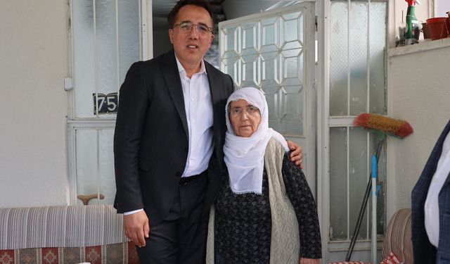 Başkan Savran 350 Evler Mahallesi’nde