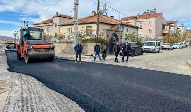 Ortahisar caddeleri sıcak asfalta kavuşuyor