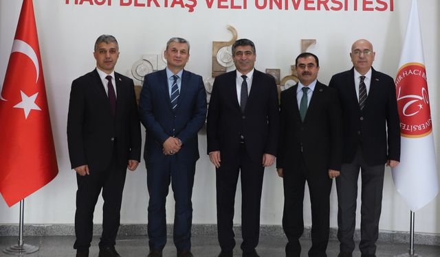 MEB Özel Öğretim Kurumları Genel Müdürü Güner’den Rektör Aktekin’e ziyaret