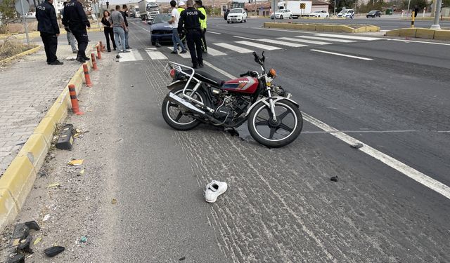 Nevşehir yolunda kaza:2 yaralı
