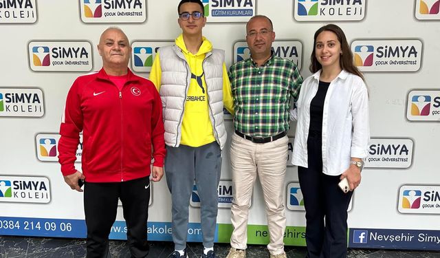 Simya Koleji öğrencisi Balkan tekvando şampiyonu oldu