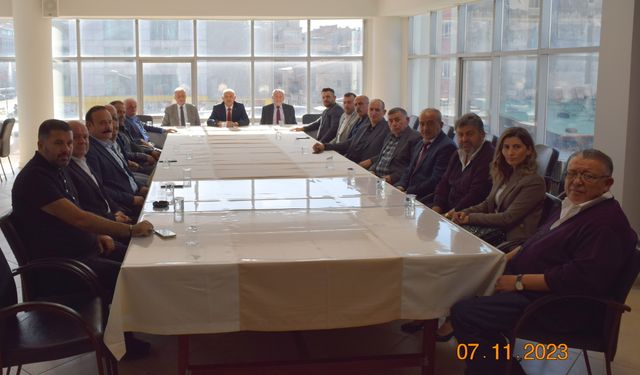NEVESOB oda başkanları istişare toplantısı gerçekleştirildi