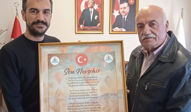 Başkan Savran’dan Şair Mustafa Hamiş'e jest