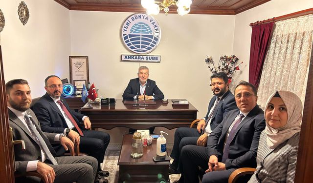 AK Parti Nevşehir heyeti Ankara’da