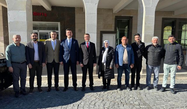 Başkan Aktürk’ten Başhekim Ali Gökberk’e ziyaret