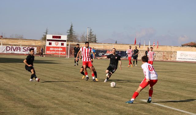 Nevşehir Belediyespor son dakika golüyle kazandı