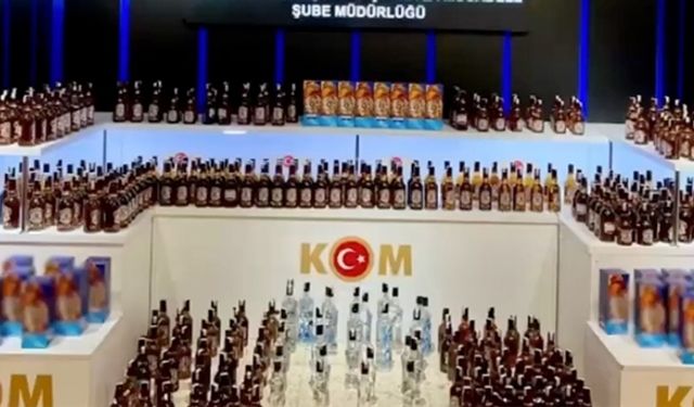Nevşehir’de sahte içki ticaretine Çengel-4 operasyonu
