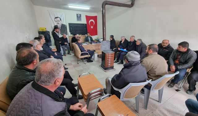 Gürkan, Çayiçi köyünde vatandaşların sorunlarını dinledi