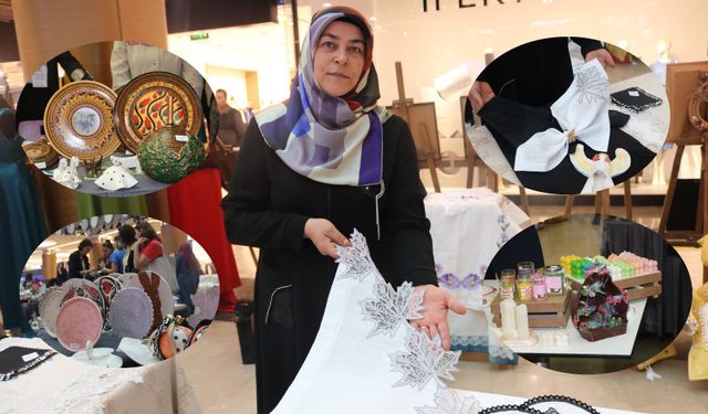 Nevşehirli kadınlar yeteneklerini gelire dönüştürüyor