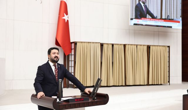 Milletvekili Çalışkan Nevşehir’in yatırımlarını Meclis Genel Kurulu’na taşıdı (video)