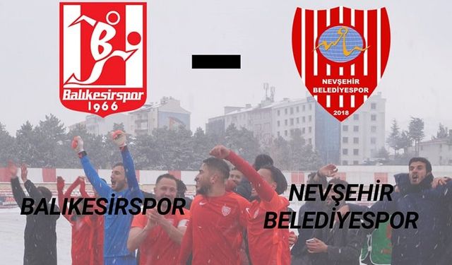 Nevşehir Belediyespor yarın Balıkesirspor ile karşılaşacak