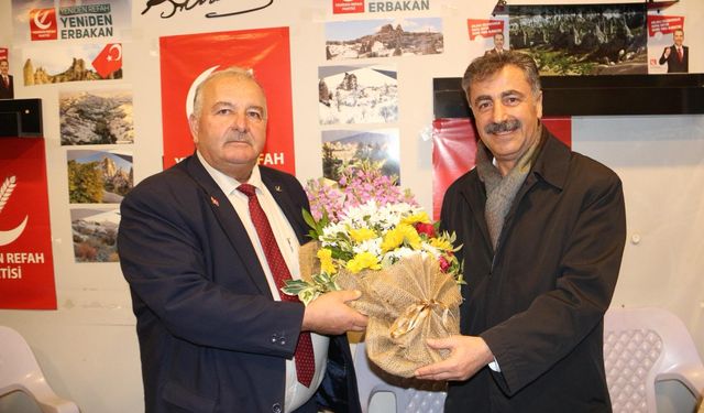Uçhisar Belediye Başkan adayı Süslü’den nezaket ziyaretleri