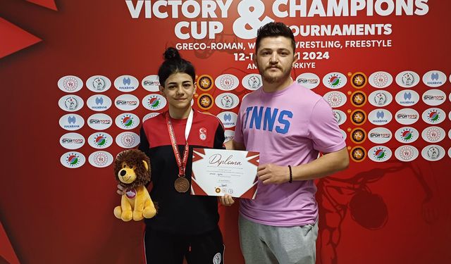 Nevşehirli sporcu uluslararası turnuvada bronz madalya kazandı