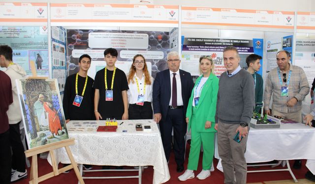 Fen lisesi öğrencileri Nevşehir’i temsil etmeye hak kazandı