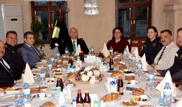 Nevşehir emniyeti iftar programında bir araya geldi